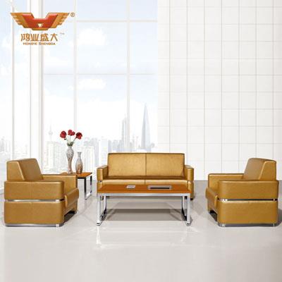 辦公家具廠家直銷 現代歐式辦公沙發HY-S1019