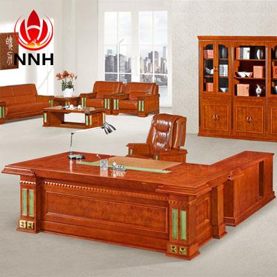 傳統油漆實木辦公桌 后現代實木辦公家具NNH-DA18-24