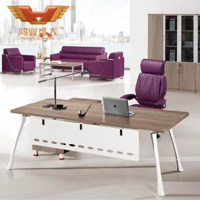 簡易大班臺 現代板式辦公桌椅HY-BT18